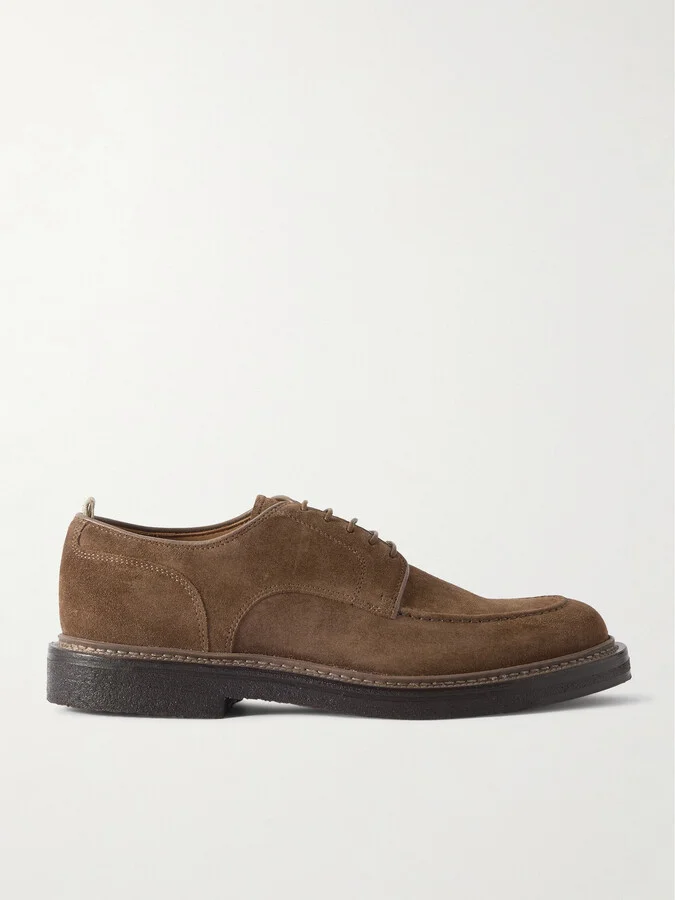 Aston 003 Suede Derby Shoes