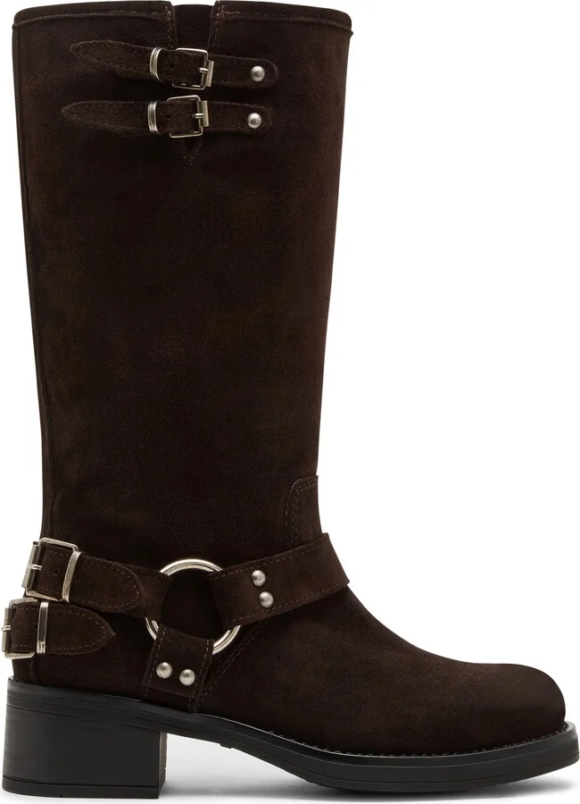 Astor Knee High Moto Boot - Image 2
