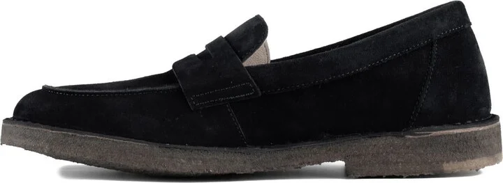 Astorflex Sadelflex Blue Suede Moccasin - Image 2