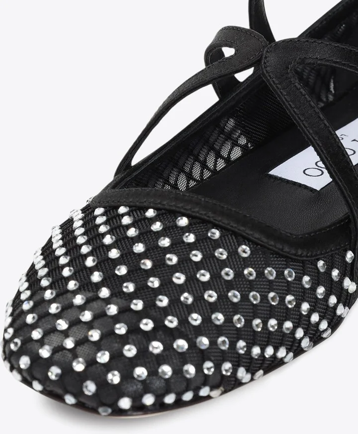 Astoria Crystal-Embellished Ballet Flat - Image 3