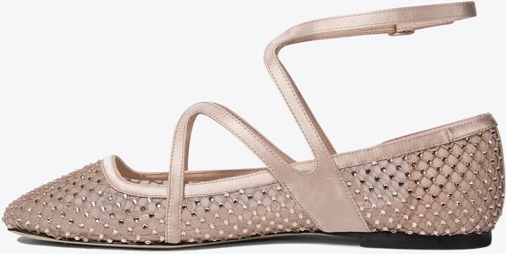 Astoria Crystal-Embellished Ballet Flats - Image 2