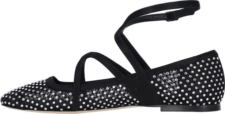 'astoria' Rhinestone Ballet Flats - Image 3