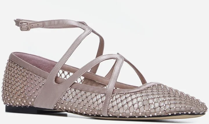 'astoria' Rhinestone Ballet Flats - Image 2