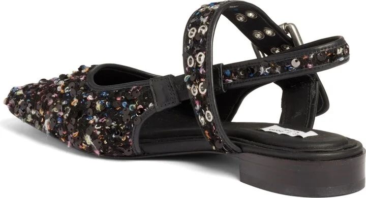 Astra Sequin Slingback Flat - Image 2