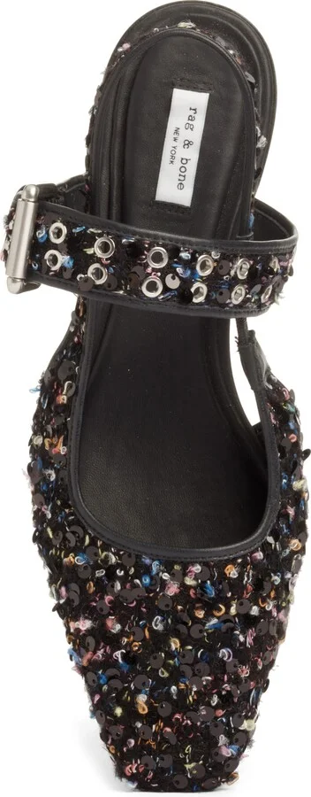 Astra Sequin Slingback Flat - Image 5