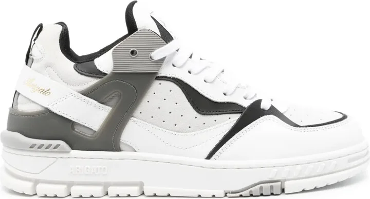 Astro panelled leather sneakers