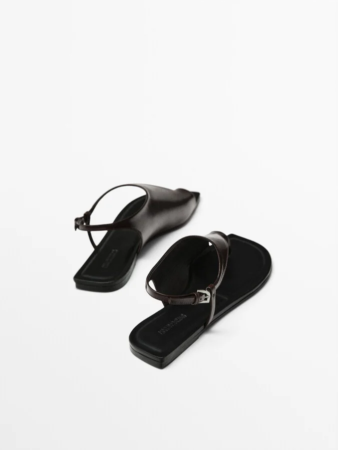 Asymmetric Flat Sandals - Limited Edition - Image 4