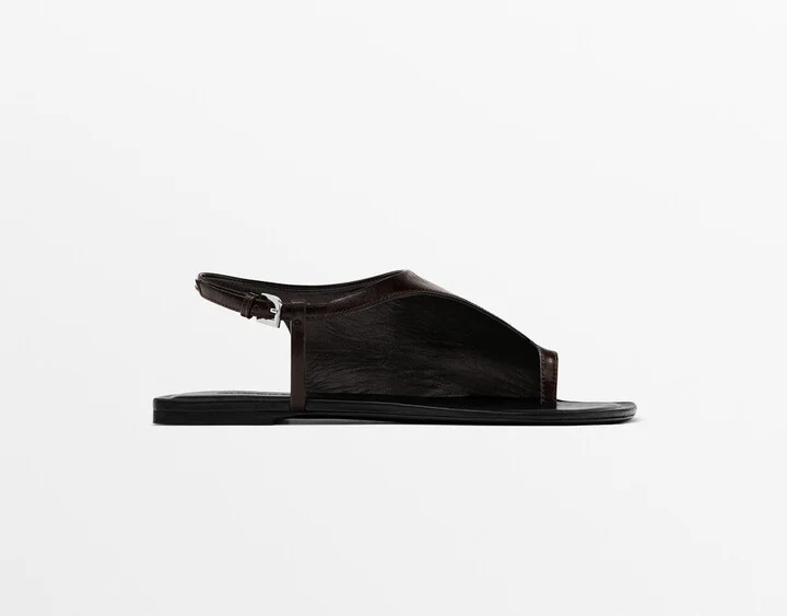 Asymmetric Flat Sandals - Limited Edition
