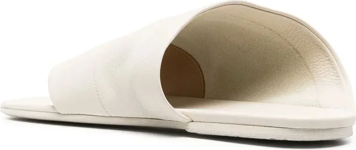 Asymmetric Leather Sandals - Image 3