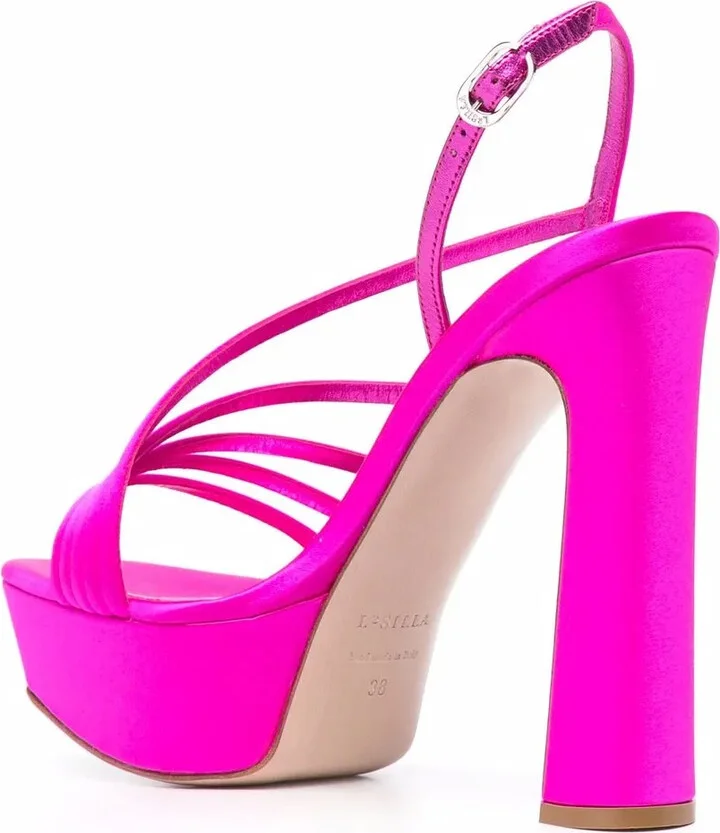 Asymmetric Platform Sandals - Image 3