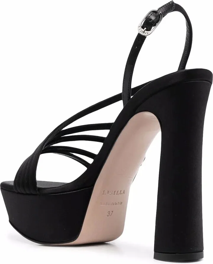 Asymmetric Platform Sandals - Image 3
