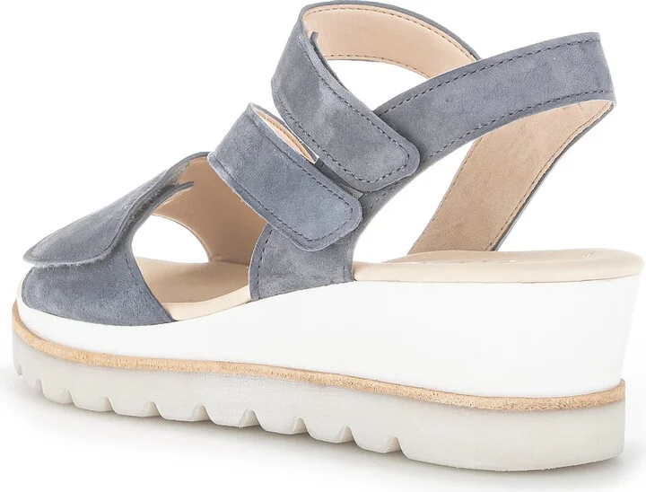 Asymmetric Strappy Wedge Sandal - Image 2
