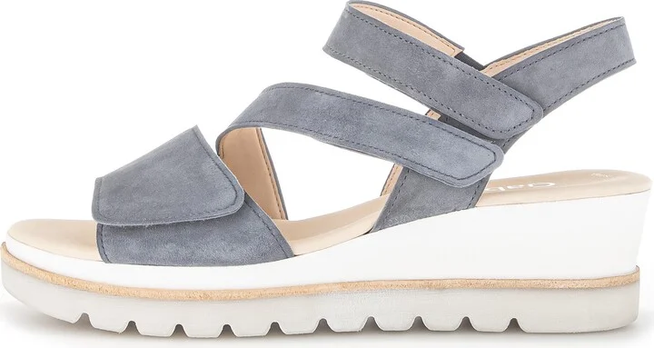 Asymmetric Strappy Wedge Sandal - Image 3