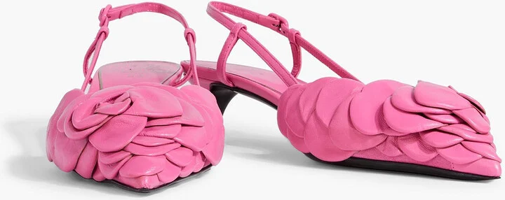 Atelier 03 Rose Edition leather slingback pumps - Image 2