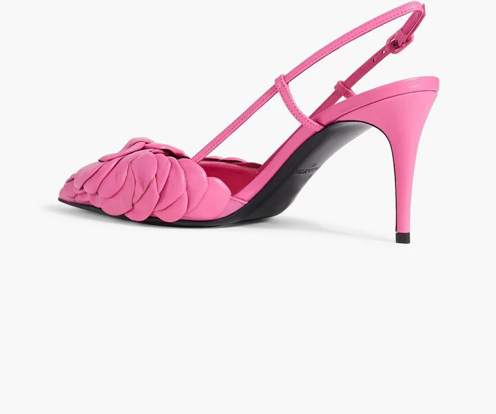 Atelier 03 Rose Edition leather slingback pumps - Image 3