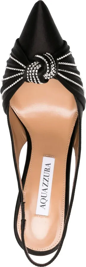 Atelier 105 satin-finish pumps - Image 4