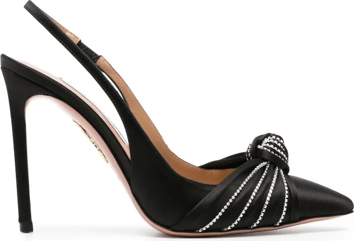 Atelier 105 satin-finish pumps