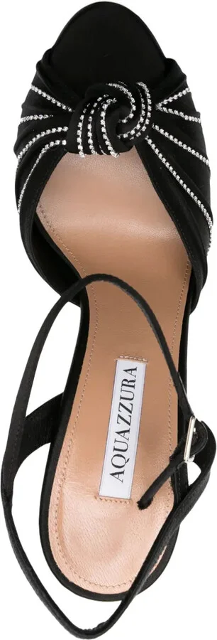 Atelier 140mm crystal-embellished sandals - Image 4
