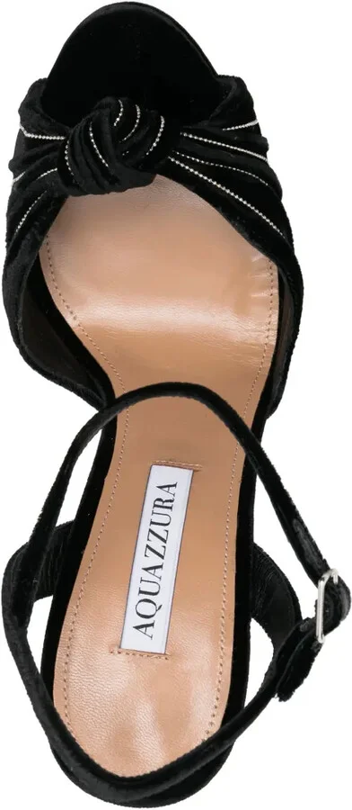 Atelier Plateau 130mm velvet pumps - Image 4