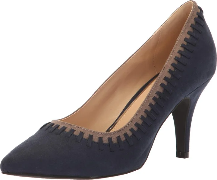 Navy Suede