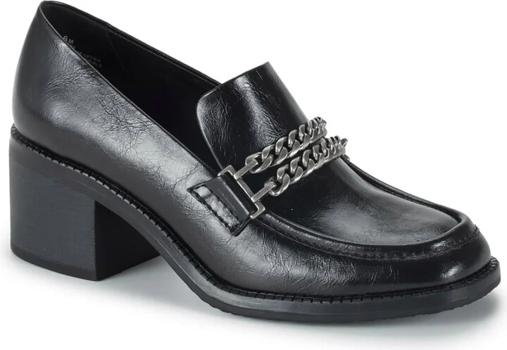 Athena Womens Faux Leather Slip-On Loafers