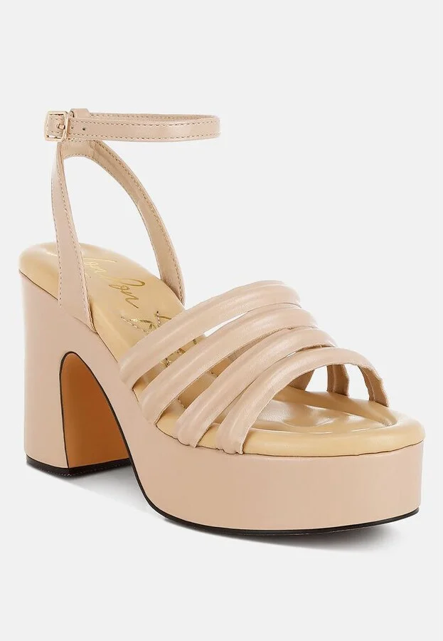 Athla Strappy High Platform Sandals - Image 2