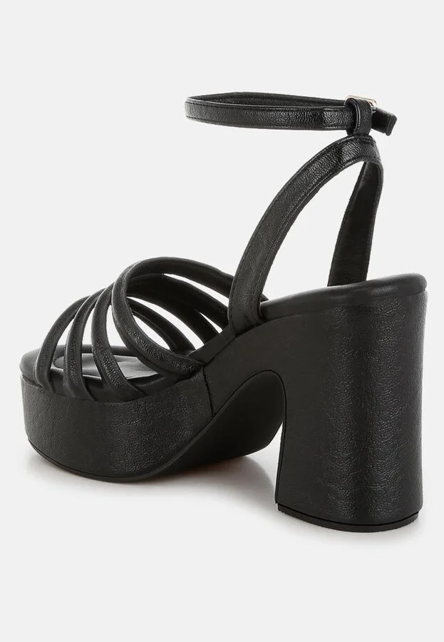 Athla Strappy High Platform Sandals - Image 5