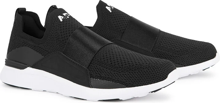Athletic Propulsion Labs Techloom Bliss Black Stretch-knit Sneakers - Image 2