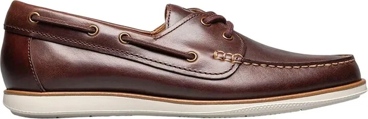 Atlantic Boat Shoe In Chocolate