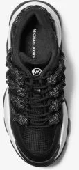 Atlas Cord Leather and Mesh Trainer - Image 4