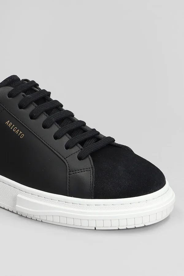 Atlas Sneaker Sneakers In Black Suede And Leather - Image 5