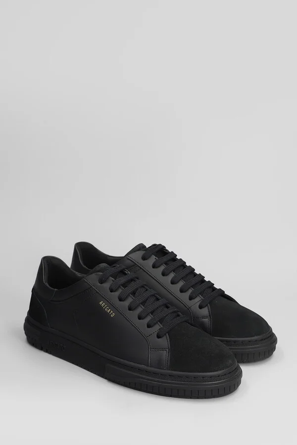 Atlas Sneakers In Black Suede And Leather - Image 2