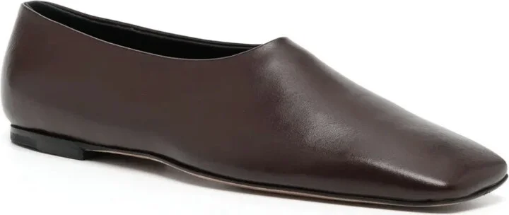 Atlas square-toe leather pumps - Image 2