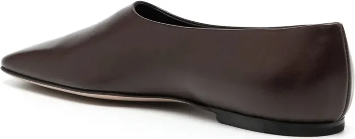 Atlas square-toe leather pumps - Image 3