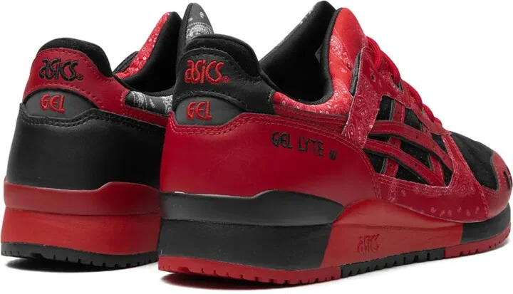 atmos X RED SPIDER X GEL-LYTE 3 "Bandana Print" sneakers - Image 3