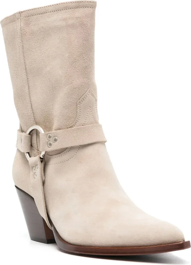 Atoka 70mm suede boots - Image 2