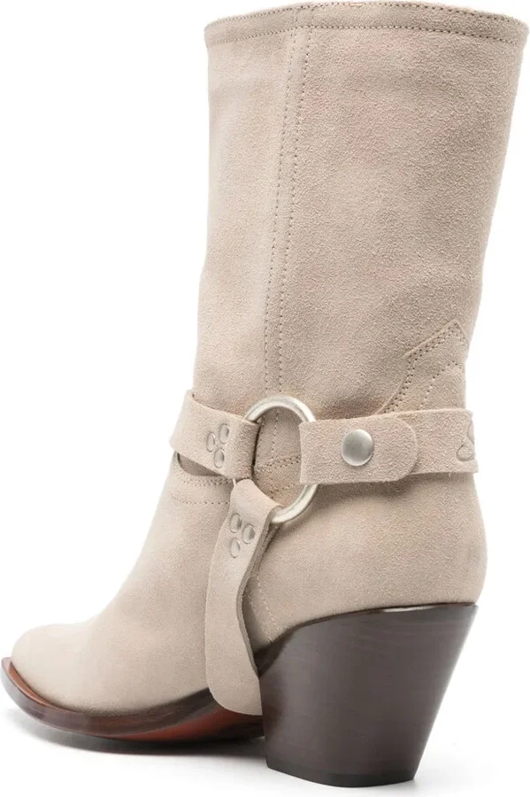 Atoka 70mm suede boots - Image 3