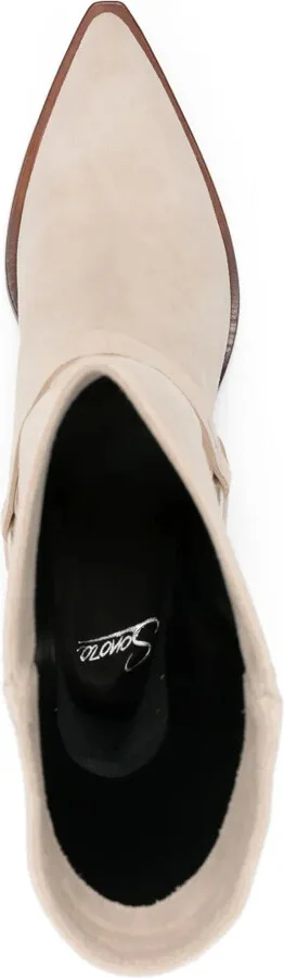 Atoka 70mm suede boots - Image 4