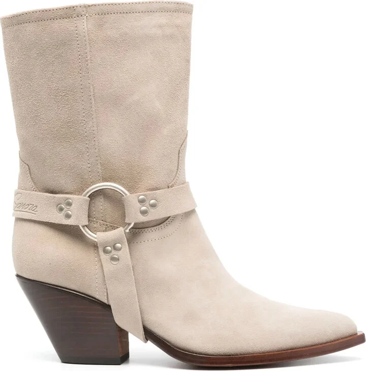 Atoka 70mm suede boots