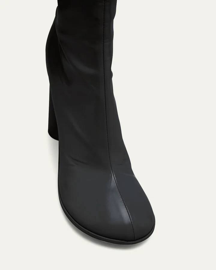 Atomic Lambskin Leather Boots - Image 4