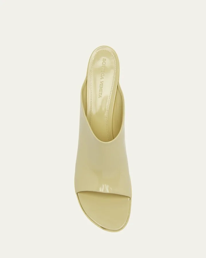 Atomic Leather Cylinder-Heel Mules - Image 2