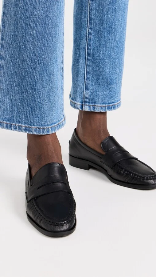 ATP Atelier Airola Black Nappa Flats - Image 4