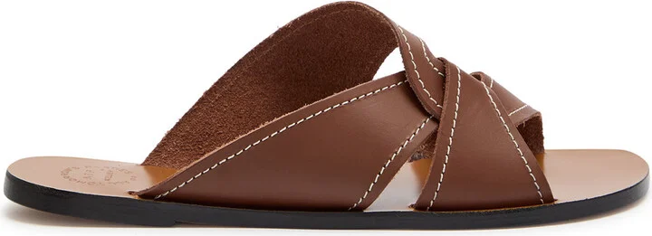 Atp Atelier Allai Leather Sliders