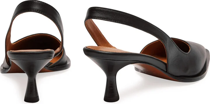 Atp Atelier Desana 60 Leather Slingback Pumps - Image 3