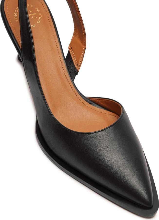 Atp Atelier Desana 60 Leather Slingback Pumps - Image 4
