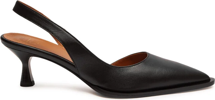Atp Atelier Desana 60 Leather Slingback Pumps