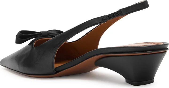 Atp Atelier Fumane 40 Leather Slingback Pumps - Image 2