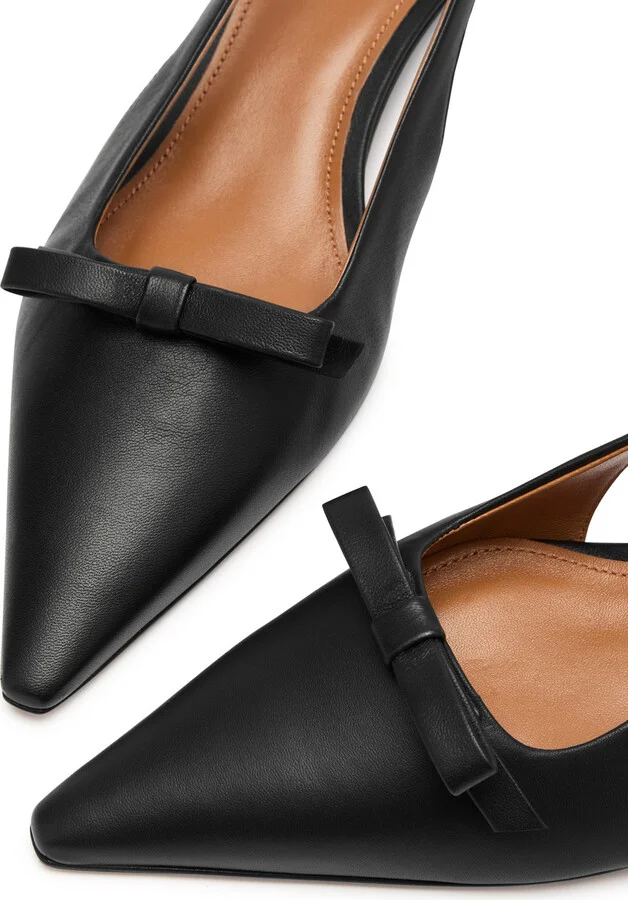 Atp Atelier Fumane 40 Leather Slingback Pumps - Image 3