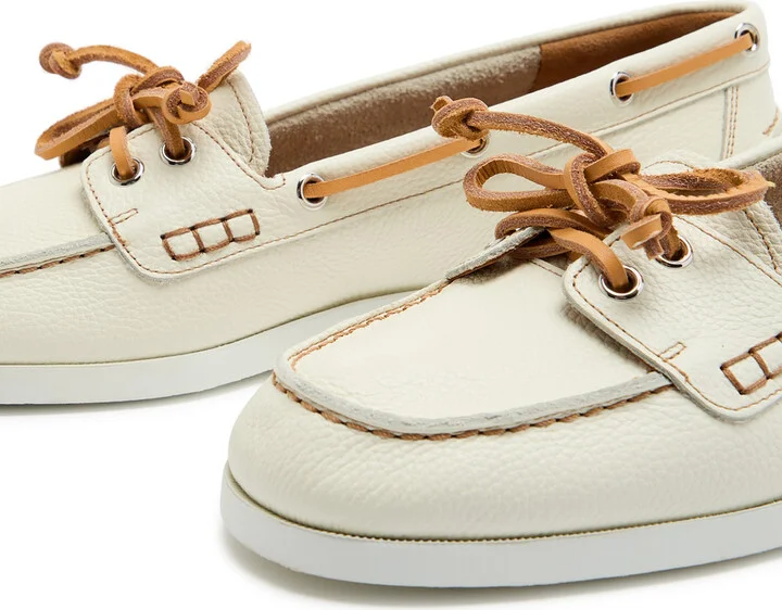 Atp Atelier Nesso Grained Leather Loafers - Image 4