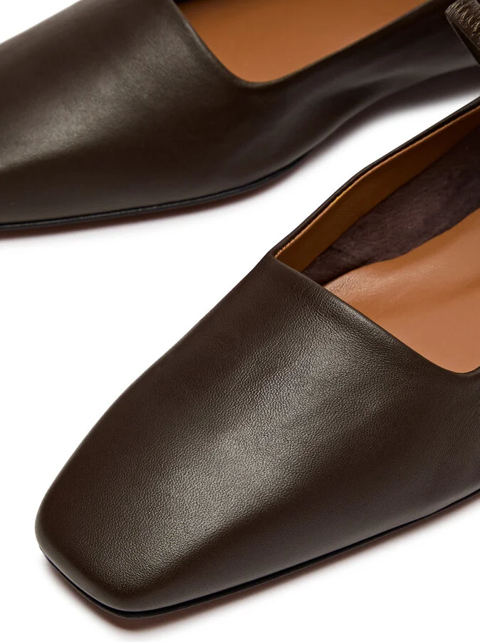Atp Atelier Petina Leather Ballet Flats - Image 4